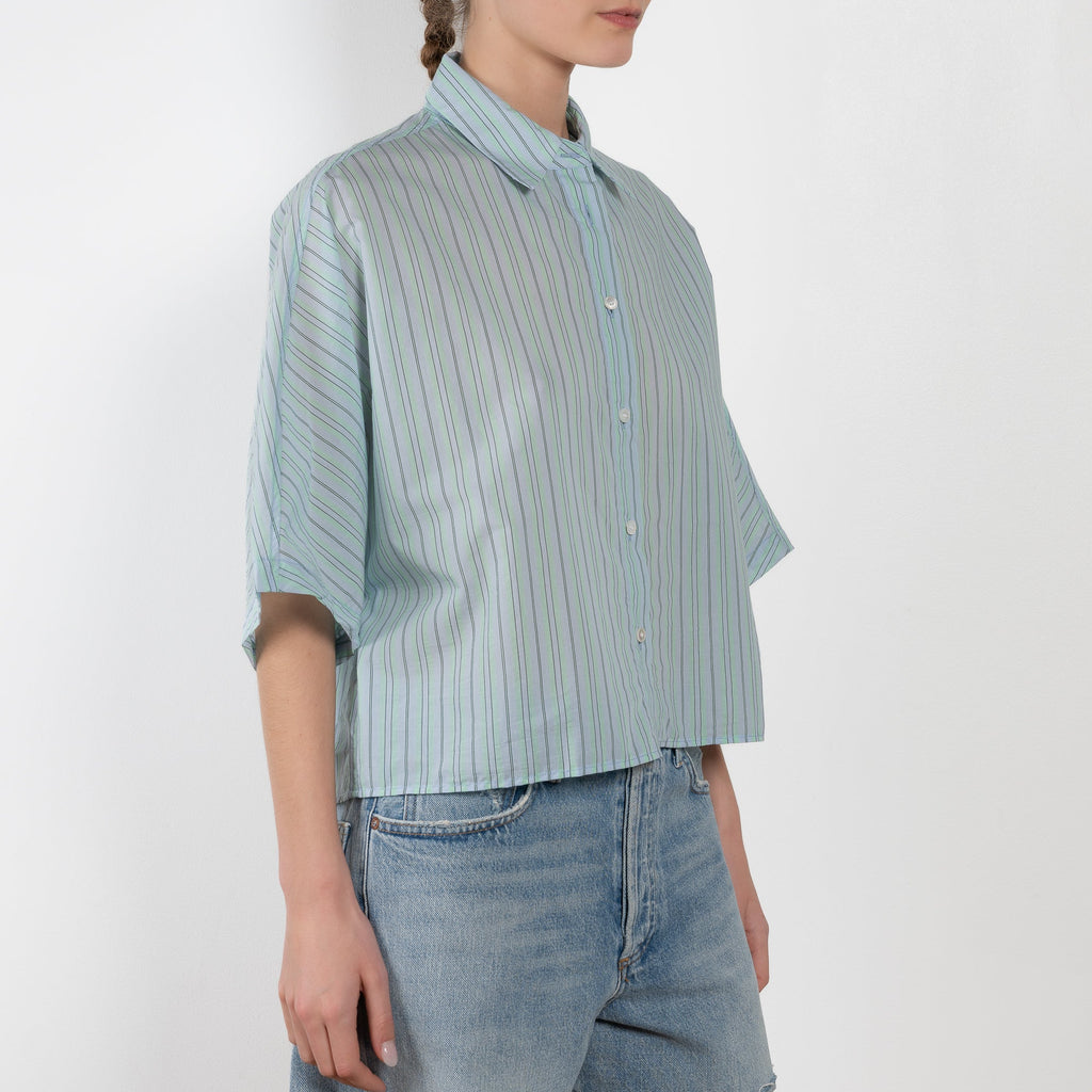 Agolde Merrin Shirt blue