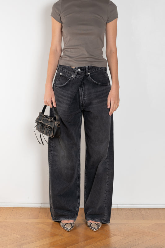 agolde vana jeans black
