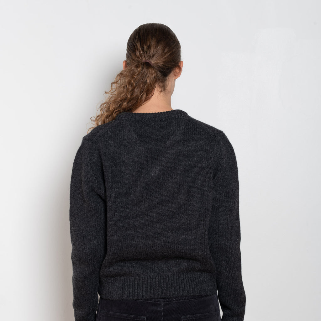 and daughter glenn vneck dark grey