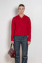 and daughter glenn vneck red