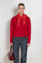 and daughter glenn vneck red