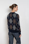 and daughter argyle crewneck navy