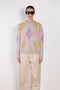 and dauhghter argyle slouch crewneck