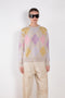 and dauhghter argyle slouch crewneck