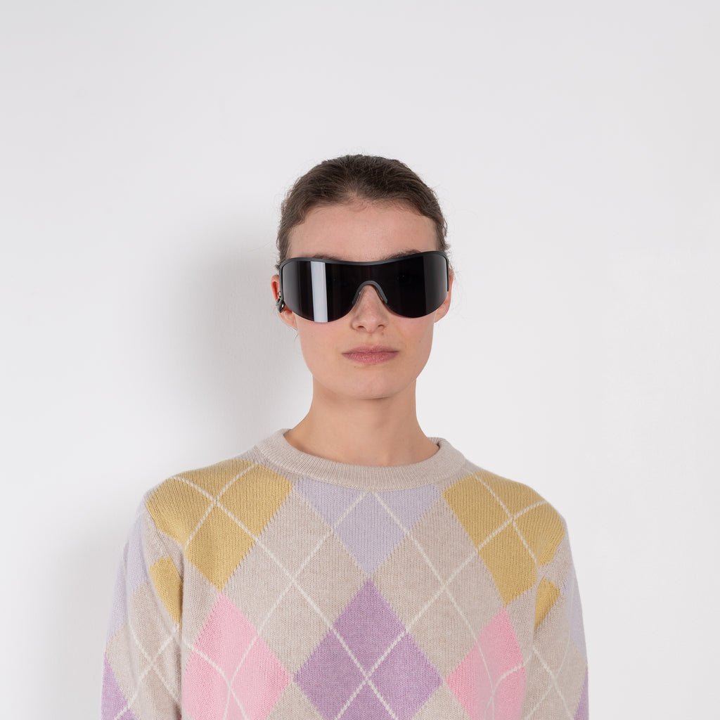 and dauhghter argyle slouch crewneck