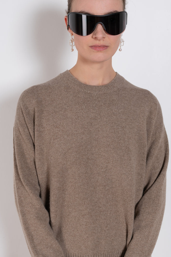 and daughter innes slouch crewneck sweater