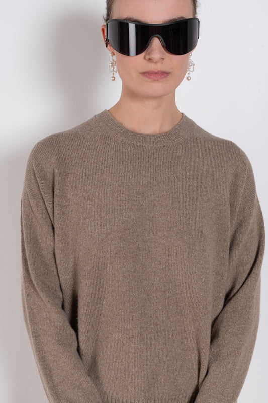 and daughter innes slouch crewneck sweater