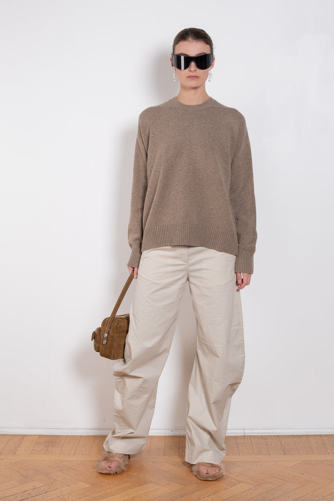 and daughter innes slouch crewneck sweater