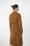 Arma Yava coat suede brown