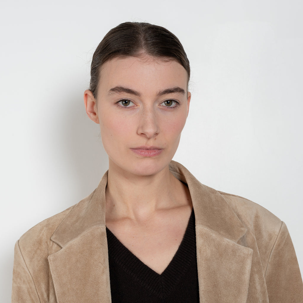 arma benny suede blazer