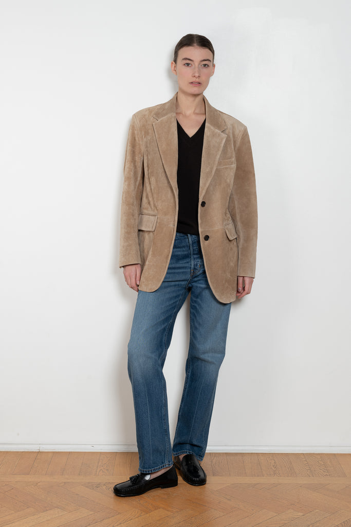 arma benny suede blazer