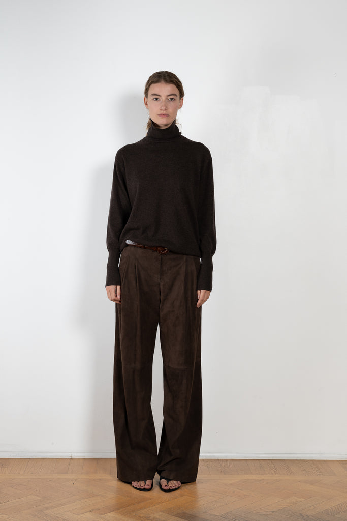 Arma Dena Suede Loose Trouser