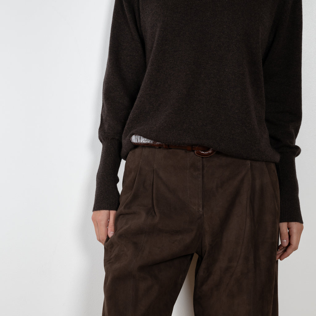 Arma Dena Suede Loose Trouser