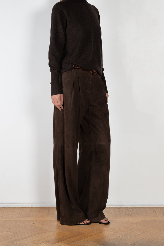 Arma Dena Suede Loose Trouser