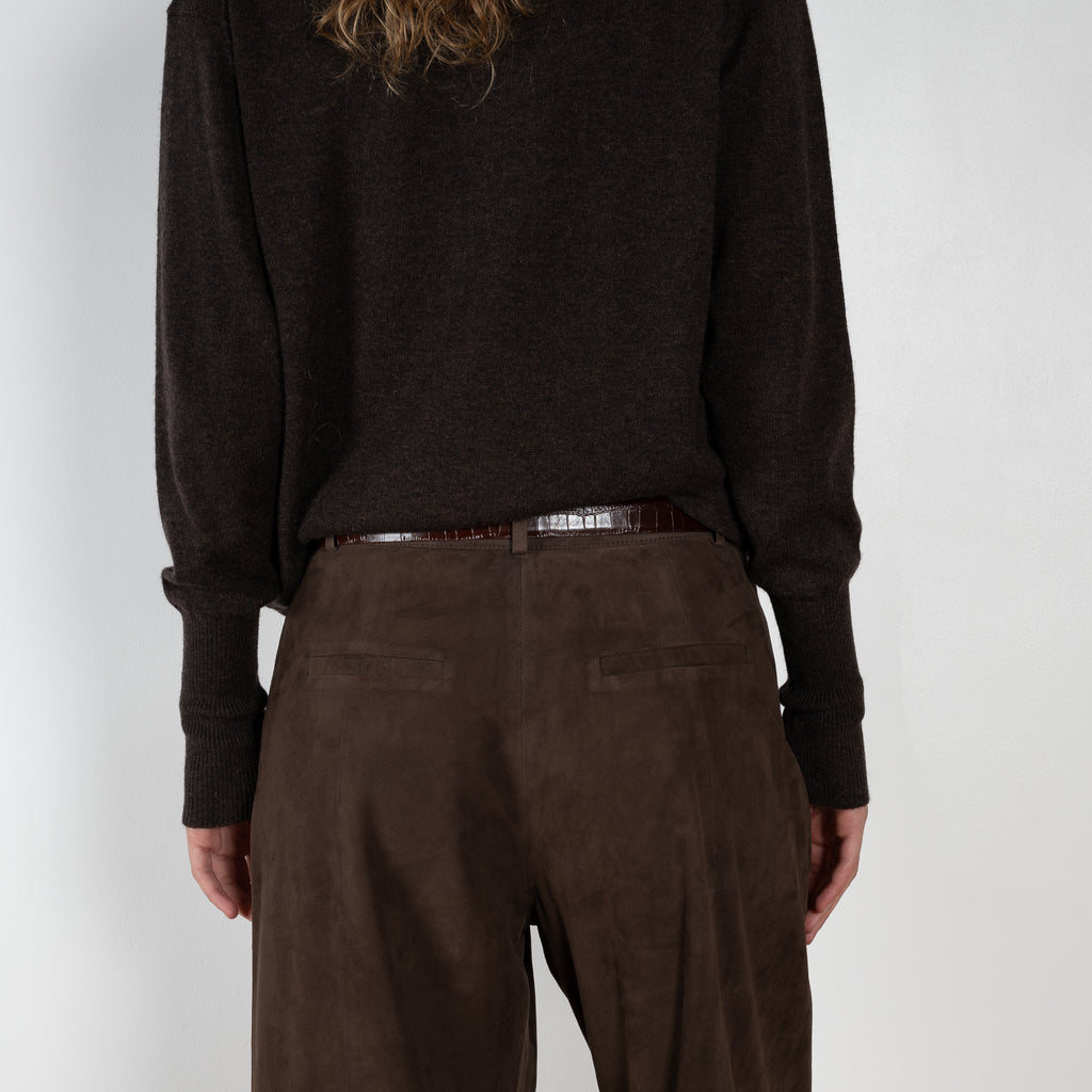 Arma Dena Suede Loose Trouser