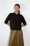 Arma Eleni Leather Pleated Skirt