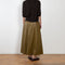Arma Eleni Leather Pleated Skirt