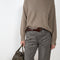 Arma Jean Suede Straight Trouser