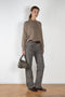 Arma Jean Suede Straight Trouser