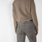 Arma Jean Suede Straight Trouser