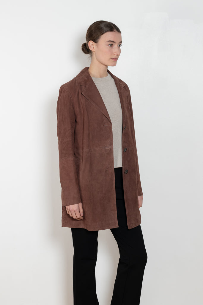 arma joni suede blazer