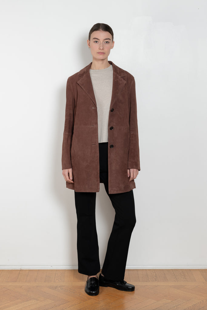 arma joni suede blazer