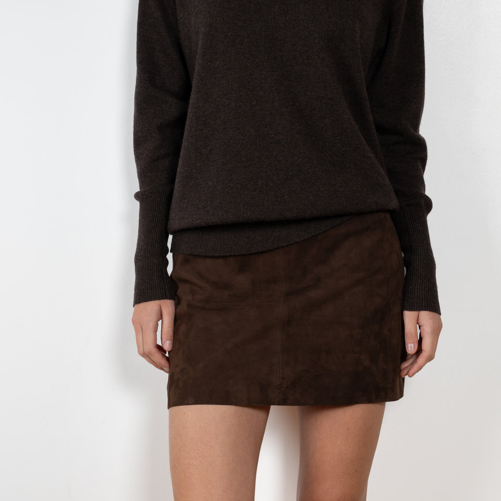 Arma Melody Suede Mini Skirt