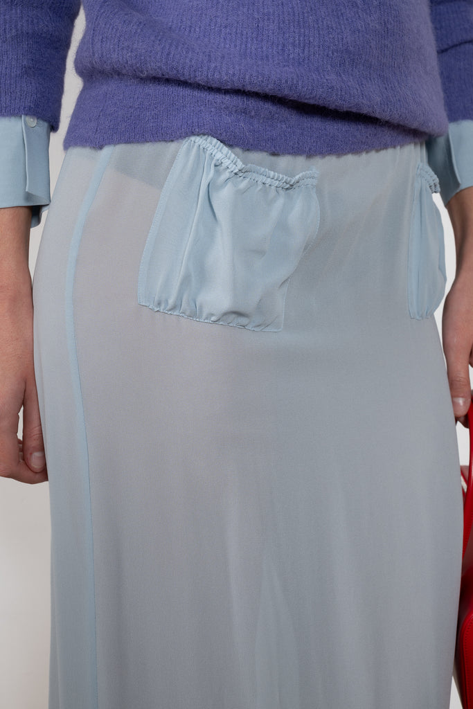Auralee Airy Silk Skirt