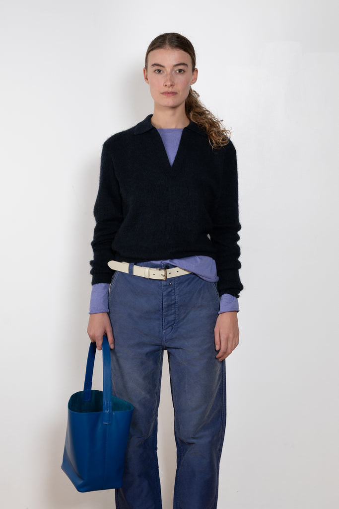 Auralee Cashmere Jersey Tee