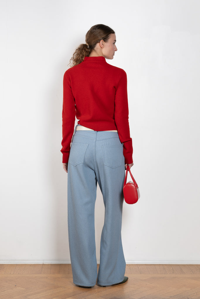 Auralee Denim Wide Pants
