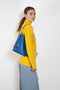 Auralee Leather Shoulder Bag blue