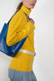 Auralee Leather Shoulder Bag blue