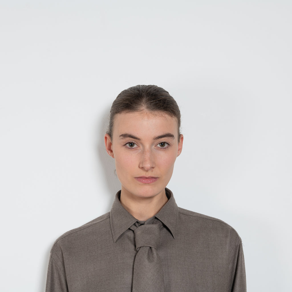 auralee boatneck rib stripe