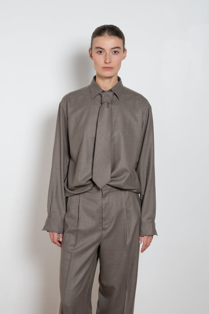 auralee boatneck rib stripe