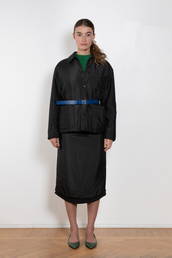 Auralee Silk Padded Blouson