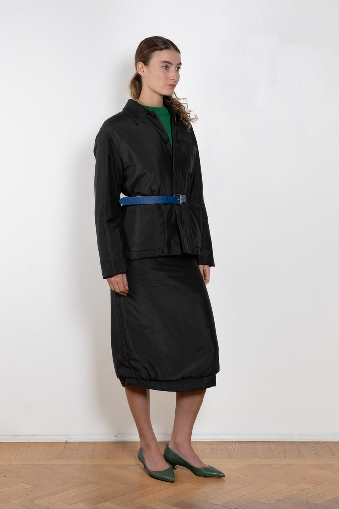 Auralee Silk Padded Blouson