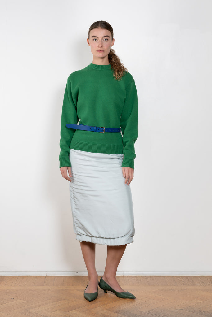 Auralee Silk Padded Skirt