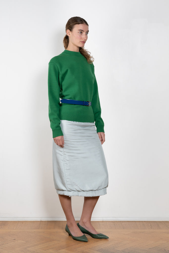 Auralee Silk Padded Skirt