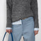 Auralee Tweed Knit Boatneck