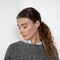 Auralee Tweed Knit Boatneck