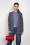 Auralee Tweed Knit Cardigan
