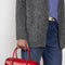 Auralee Tweed Knit Cardigan