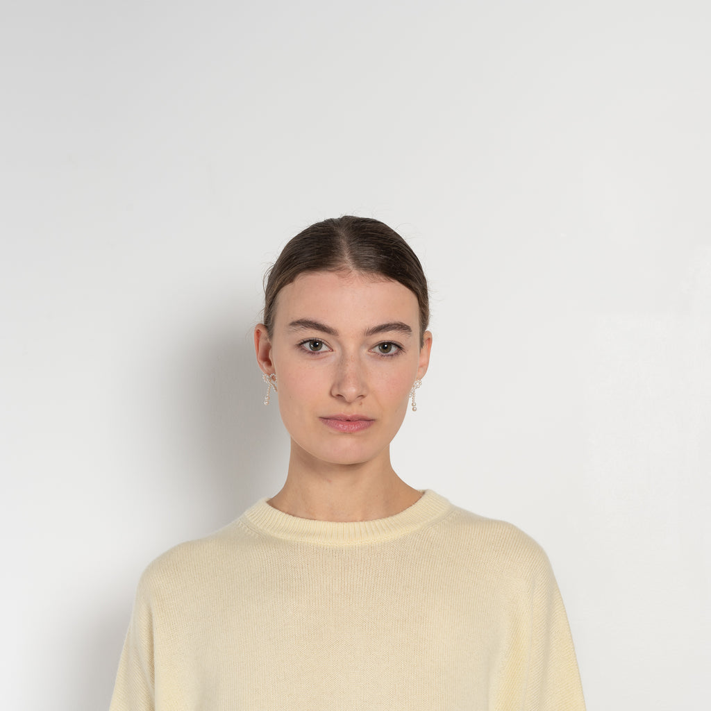 bbwallace oldenburg sweater pale yellow