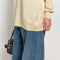 bbwallace oldenburg sweater pale yellow