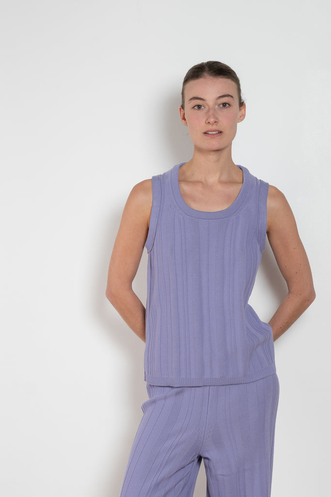 B B Wallace Baldesari Top lilac