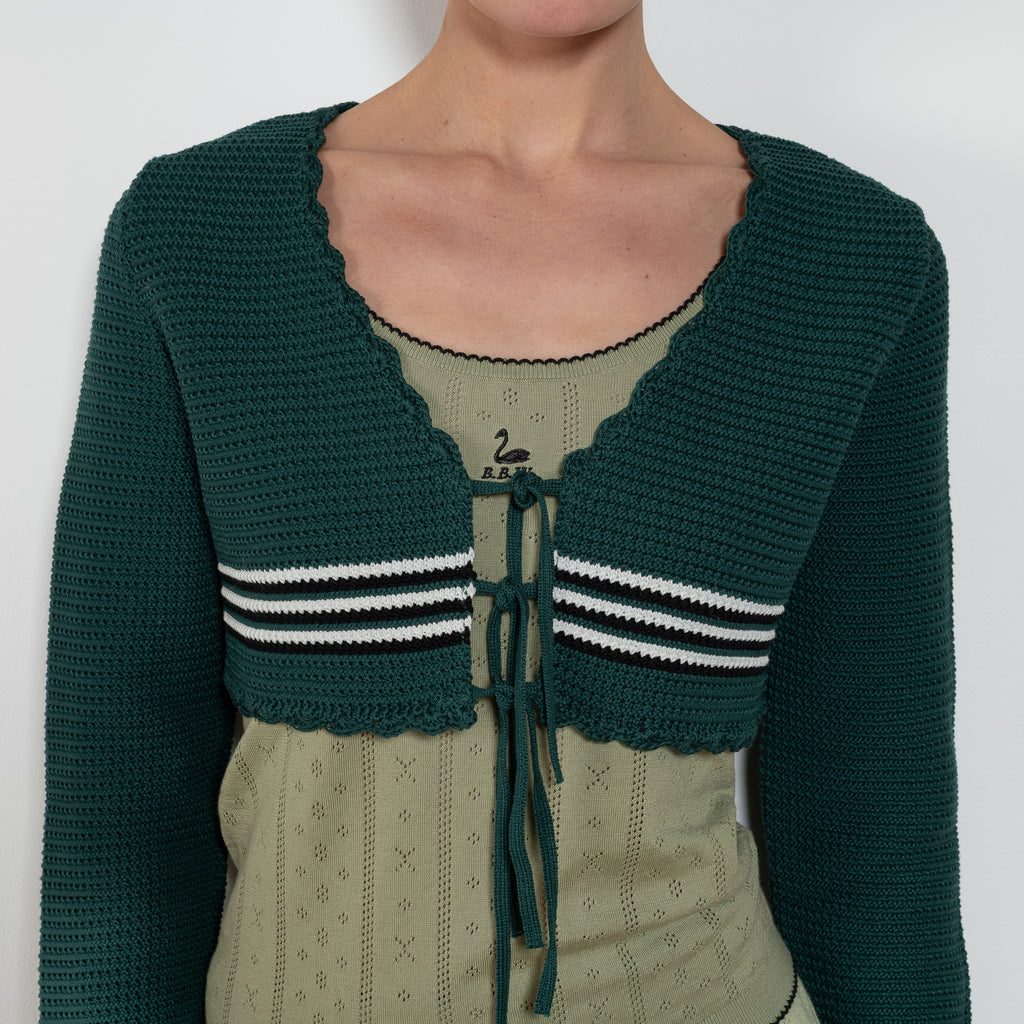 B B Wallace Eggleston Crochet Top