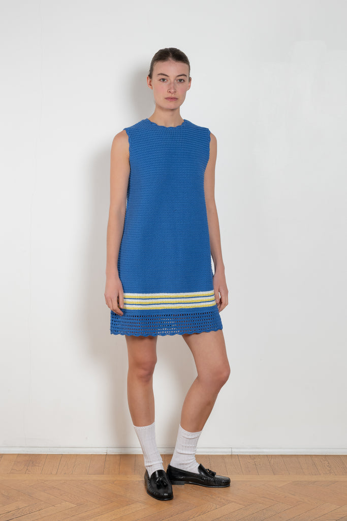 B B Wallace Reinhardt Crochet Dress