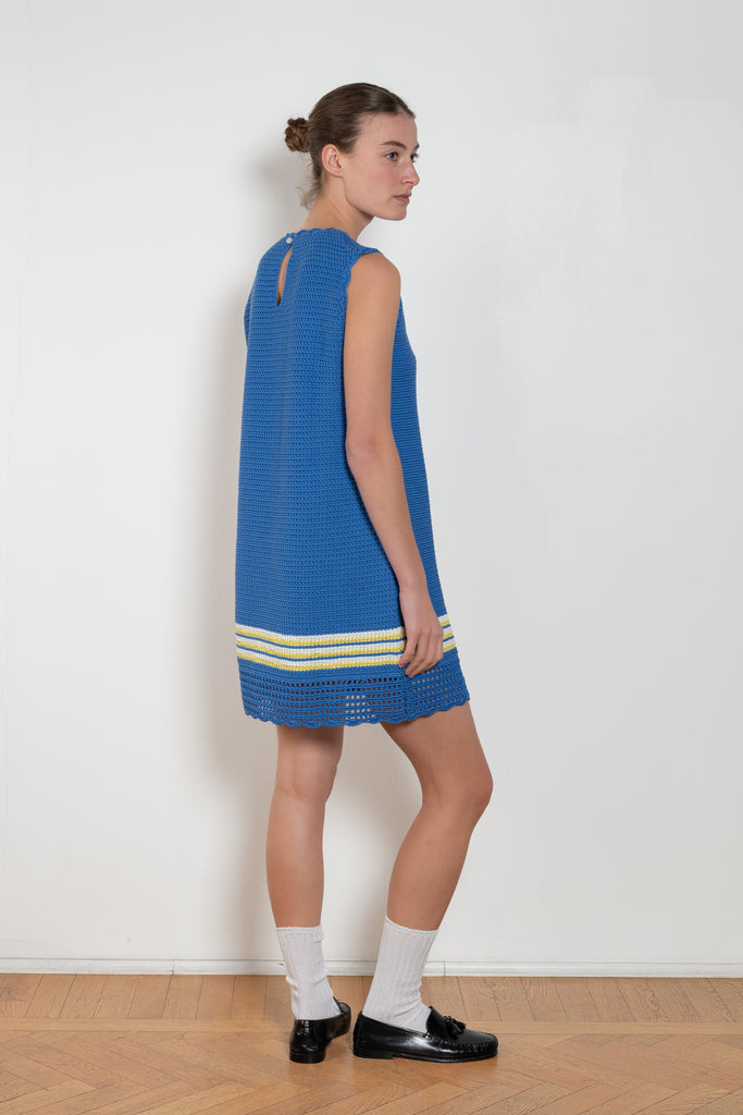 B B Wallace Reinhardt Crochet Dress