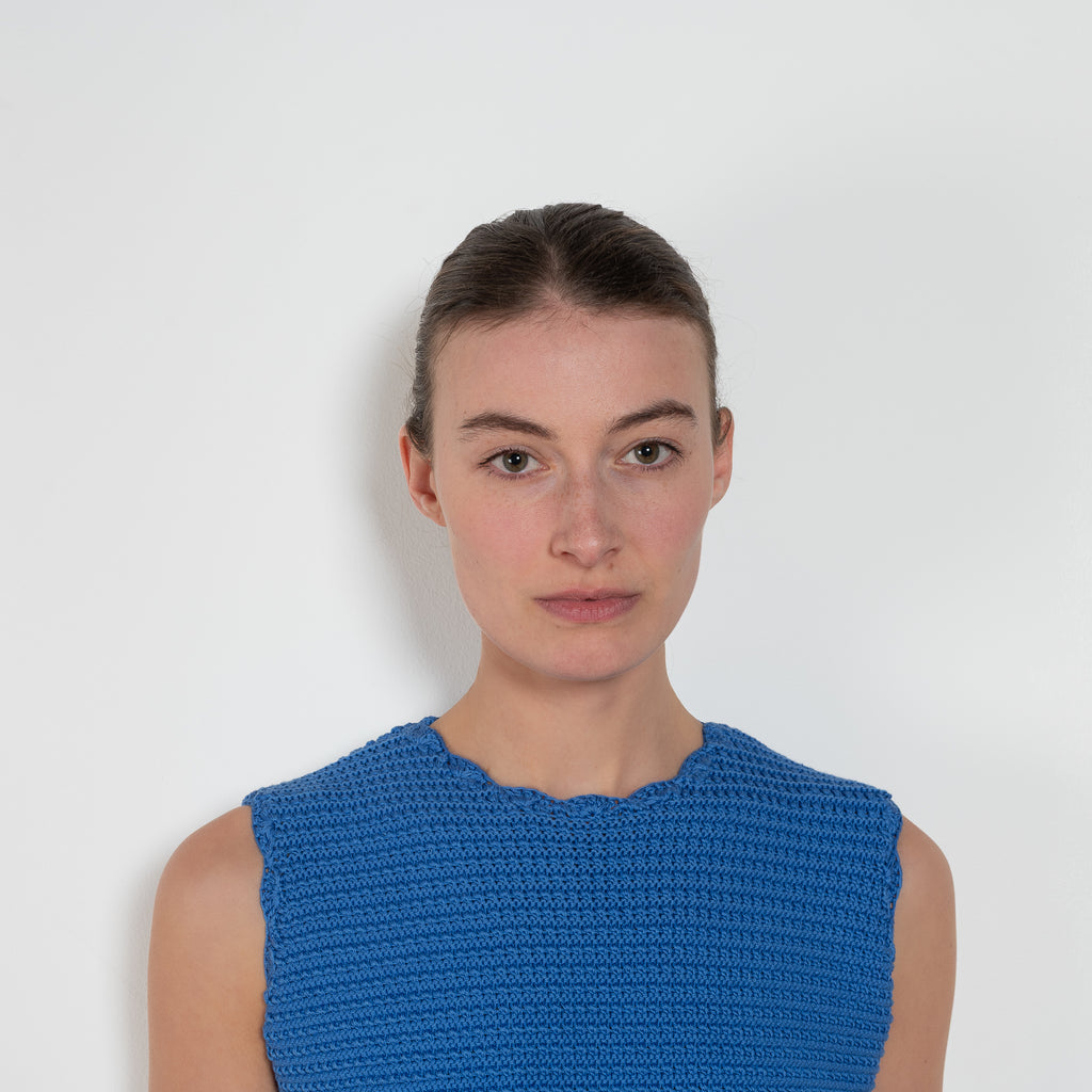 B B Wallace Reinhardt Crochet Dress