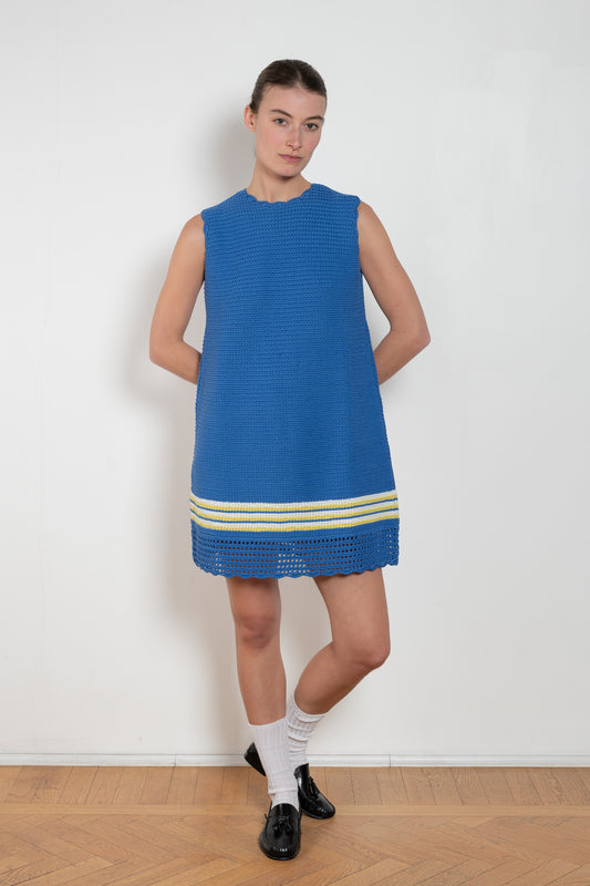 B B Wallace Reinhardt Crochet Dress